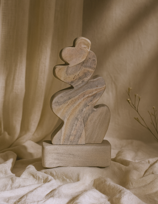 Orrin Teak Sculpture