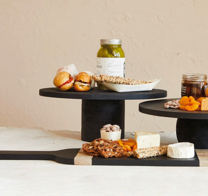 Everest Black Cake/Pedestal Trays