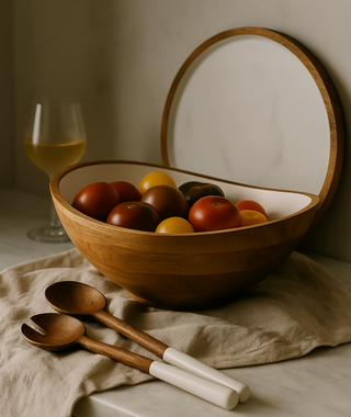 Palmer Collection Bundle (Bowl, Servers + Tray)