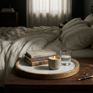 Palmer Wood + White Tray