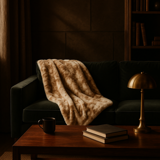Langston Acid-Wash Throw Blanket