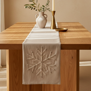 Snowflake Table Runner