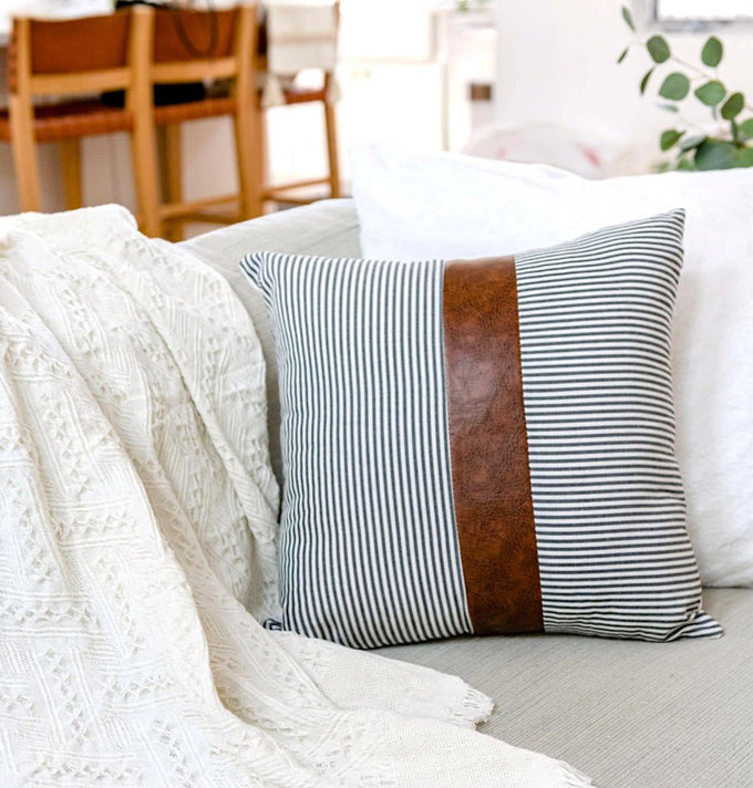 Aston Striped Pillow Cover