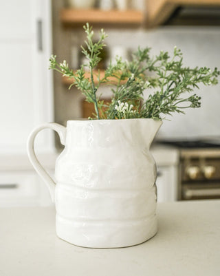 Farmhouse Stoneware Pitcher