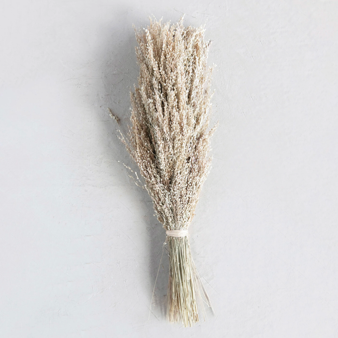 Dried Grass Bunch, Natural, 19.75"