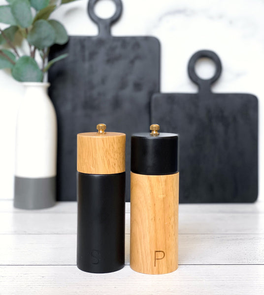 Salt & Pepper Mill with Sampler Set