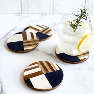 Geometric Coasters, Set of 4