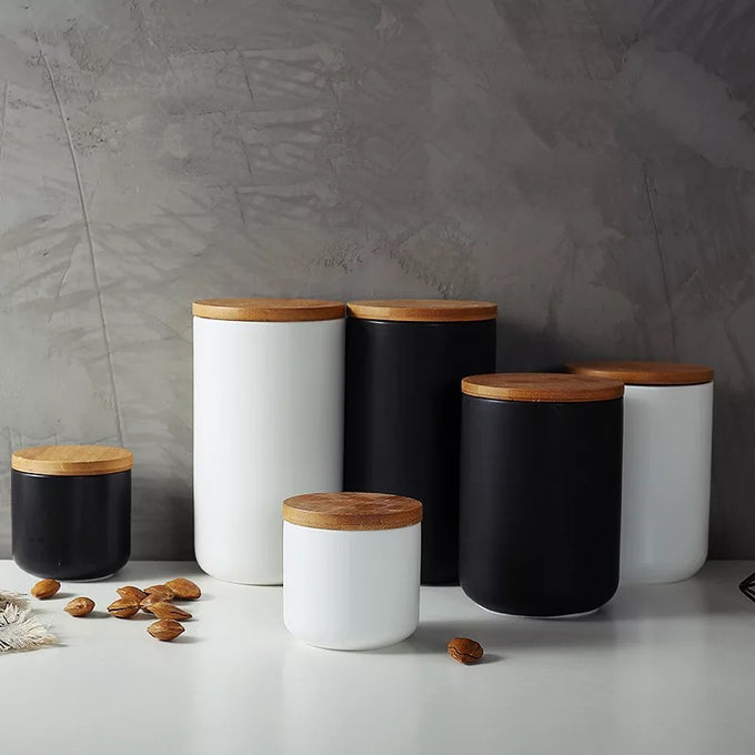 Modern Ceramic Canisters